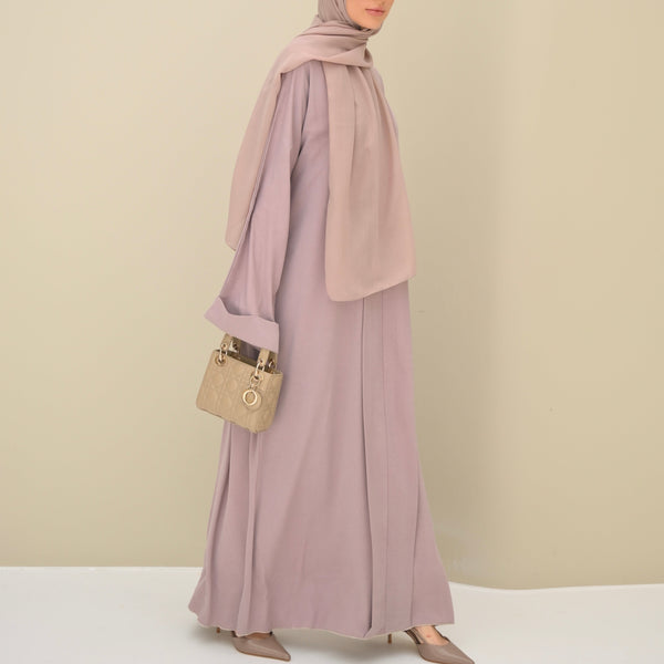 Dusty Mauve Abaya