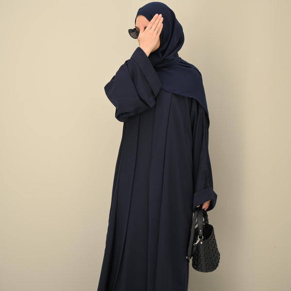 Blue Flow Abaya - with Inner-Dress