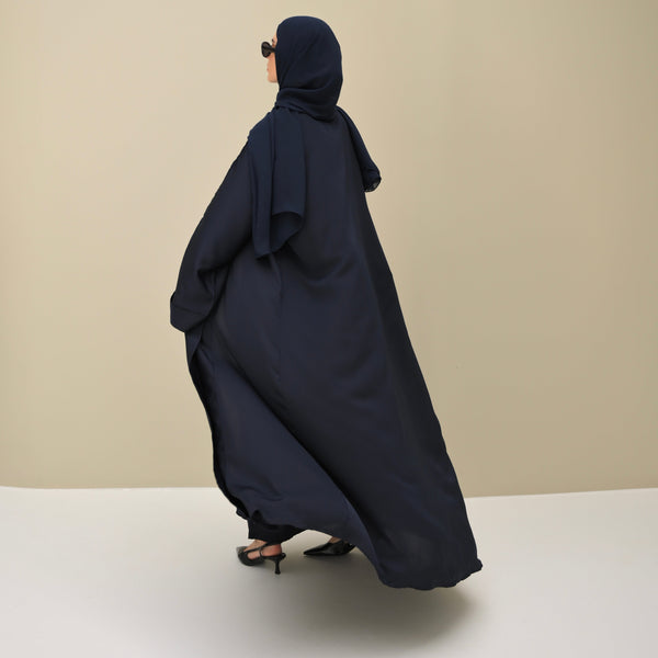 Blue Flow Abaya - with Inner-Dress
