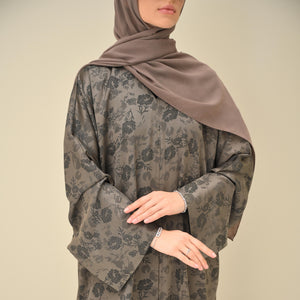 Ash Bloom Abaya
