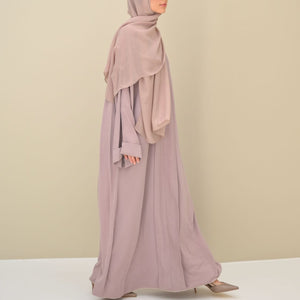 Dusty Mauve Abaya