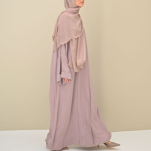 Dusty Mauve Abaya