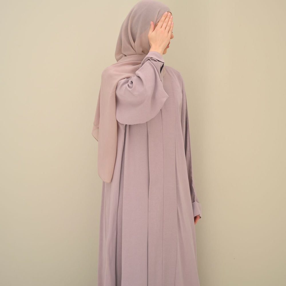 Dusty Mauve Abaya