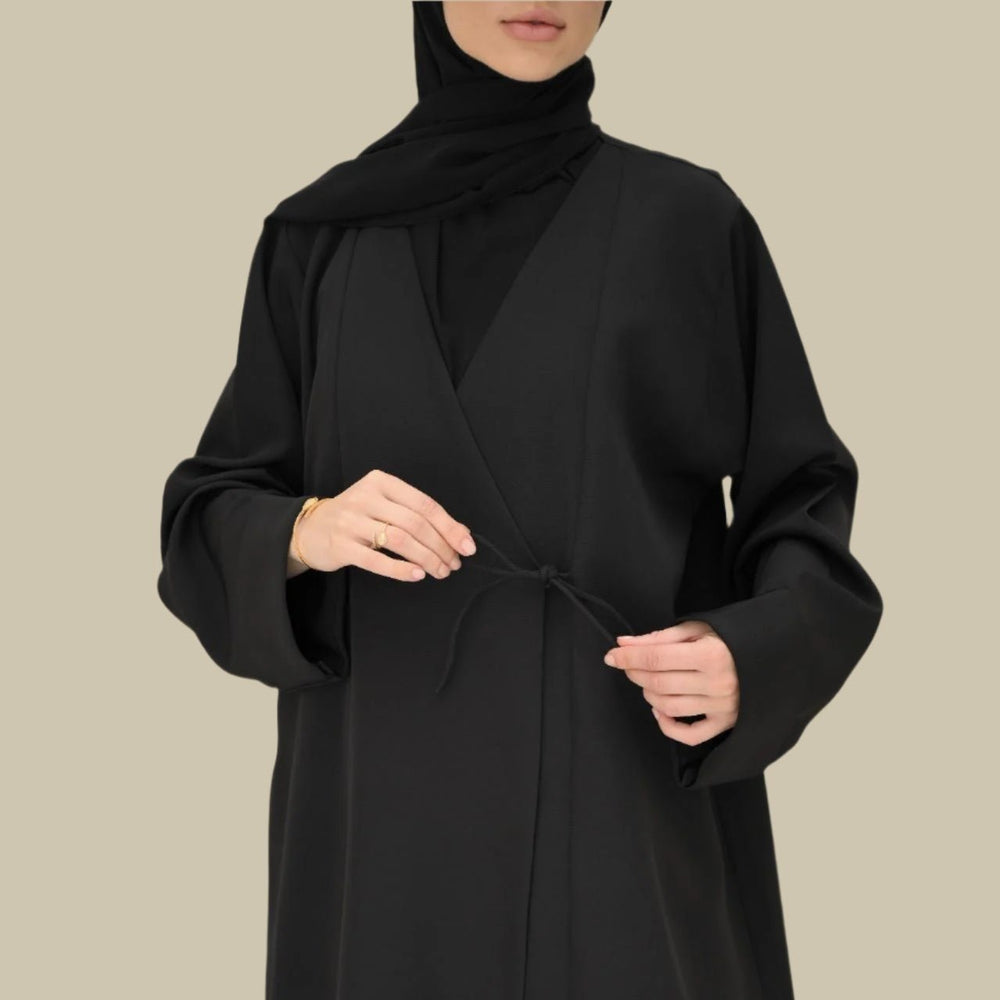 Black Tie Abaya & Hijab - CO - VRD